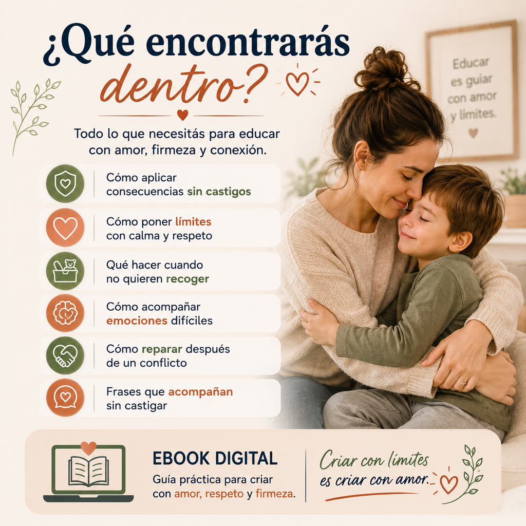 Combo: Ebook Límites que educan + Colección Láminas Little Dreams