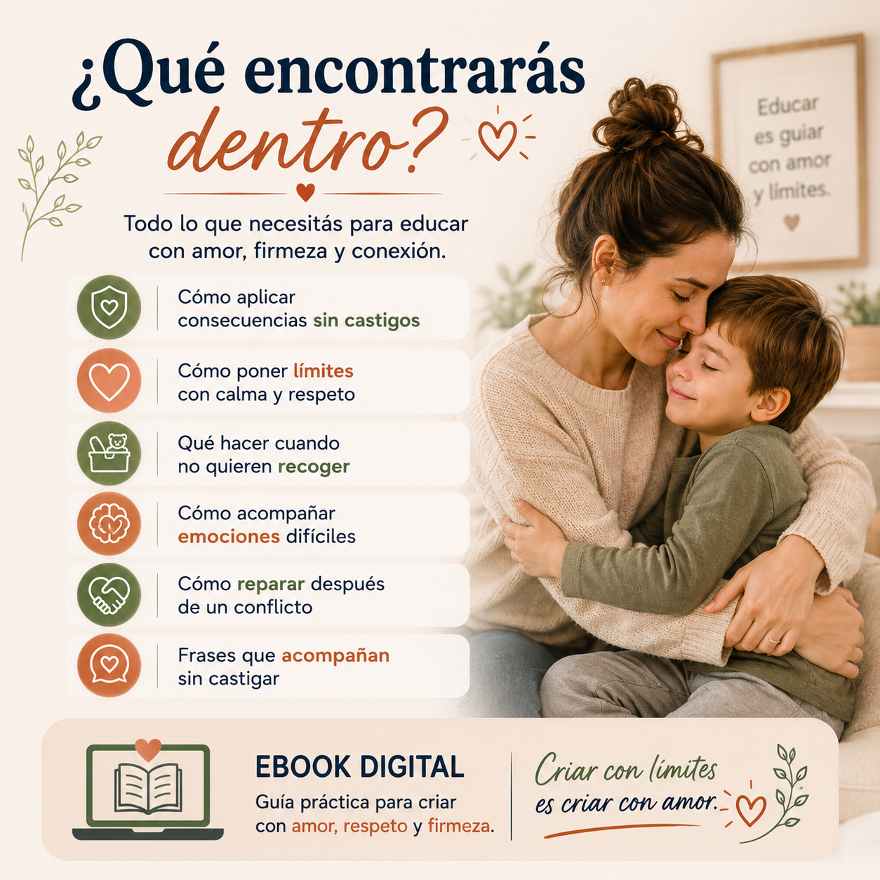 Combo: Ebook Límites que educan + Colección Láminas Little Dreams