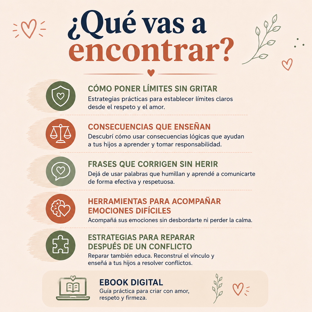 Acompañar sin castigar: Acompañando el aprendizaje emocional de tus hijos