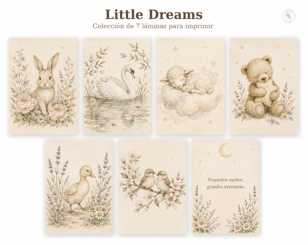 Combo: Ebook Límites que educan + Colección Láminas Little Dreams