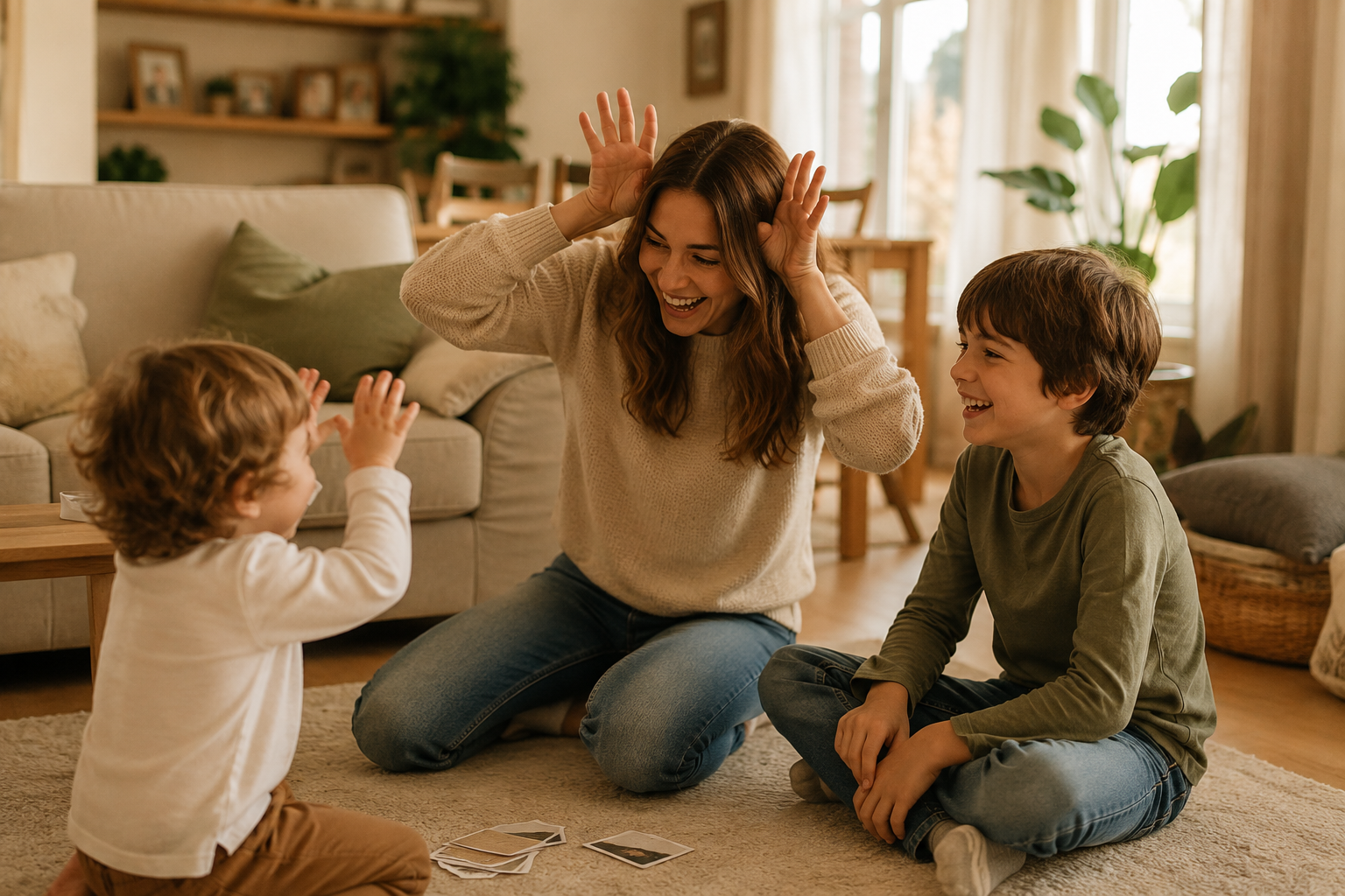 Juegos que Conectan. Guía de actividades para jugar con tus hijos