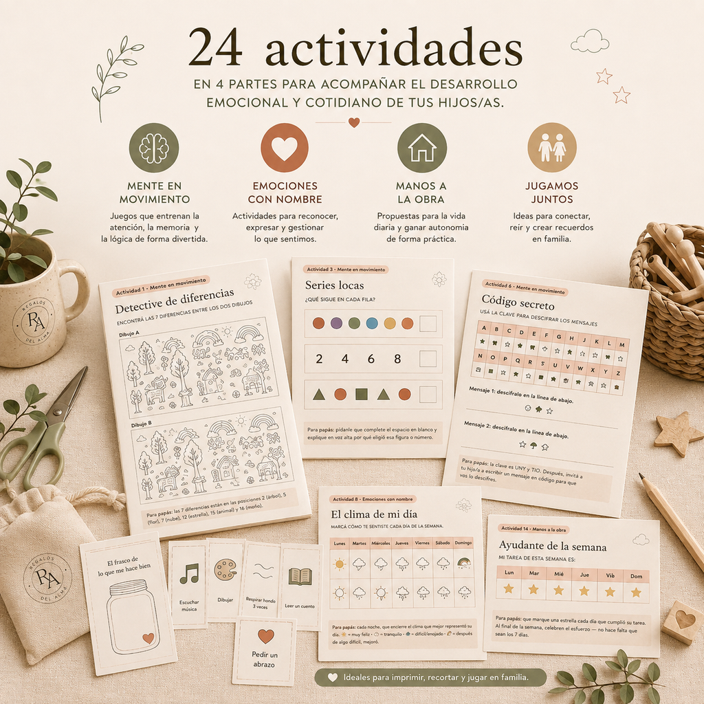 Curiosos y Felices: actividades para aprender jugando (6 a 8 años)