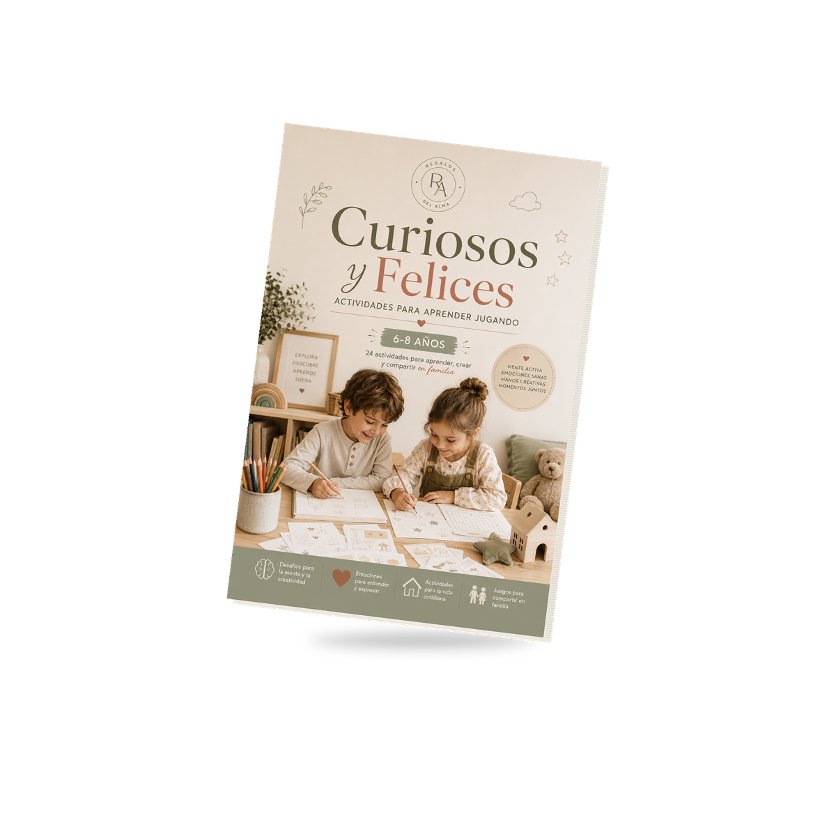 Curiosos y Felices: actividades para aprender jugando (6 a 8 años)